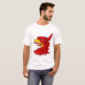 Bird Red Creature Beak T-shirt (Voorkant volledig)