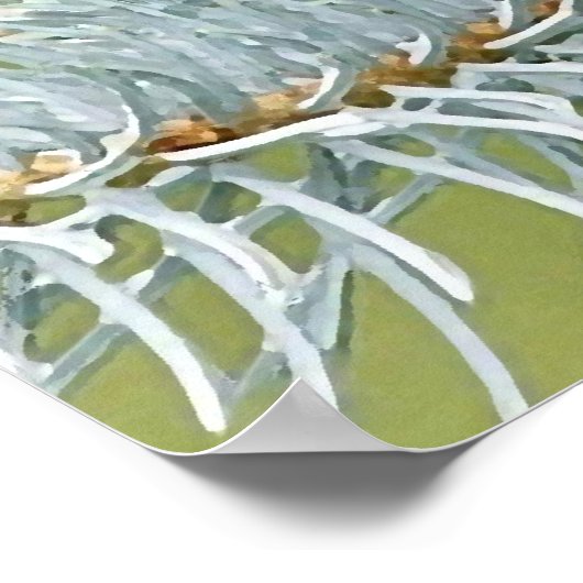 Bird red poster (Hoek)