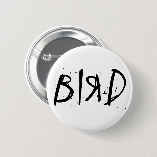 BIRD RONDE BUTTON 5,7 CM (Voorkant /achterkant)