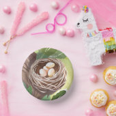 Bird’s Nest | Watercolor Eggs Nature Papieren Kommen (Feest)