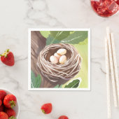 Bird’s Nest | Watercolor Eggs Nature Servet (Insitu)
