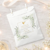 Bird Seed Package Greenery Funeral Memorial Bedankzakje (Geknipt)