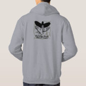 Bird Shadow Puppet Hand Vintage Hoodie (Achterkant)