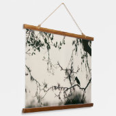 Bird Silhouette Hangend Wandkleed (Gebogen)