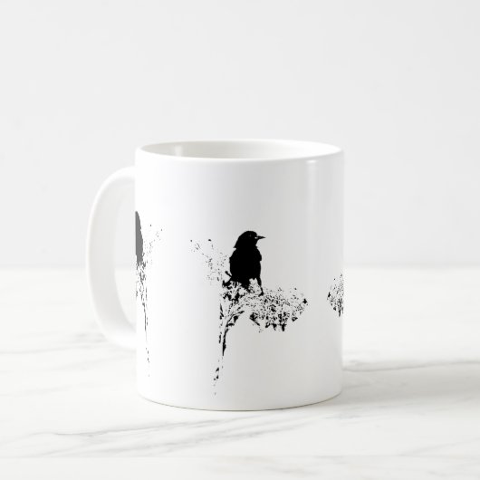Bird Silhouette Koffiemok (Voorkant links)