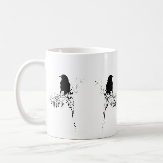 Bird Silhouette Koffiemok (Links)