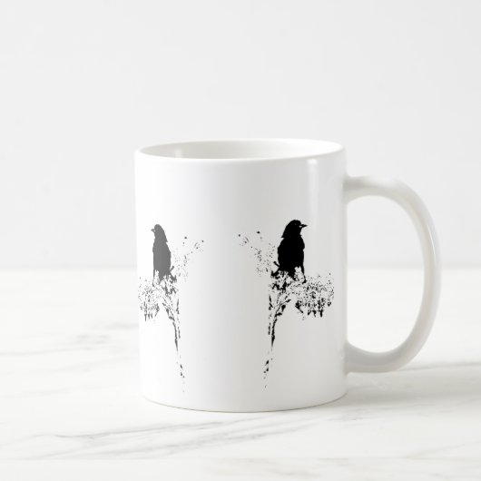 Bird Silhouette Koffiemok (Rechts)
