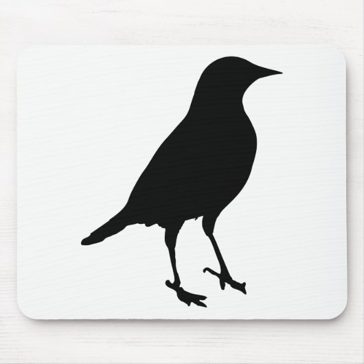 Bird Silhouette Muismat (Voorkant)
