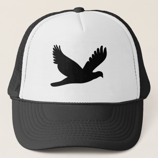 Bird Silhouette Trucker Pet (Voorkant)
