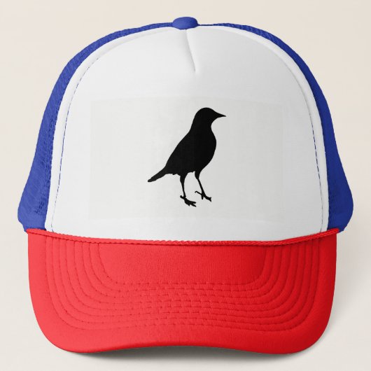 Bird Silhouette Trucker Pet (Voorkant)