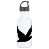 Bird Silhouette Waterfles (Voorkant)