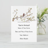 Bird Singing a Happy Song Kaart (Staand voorkant)