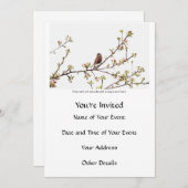 Bird Singing a Happy Song Kaart (Voorkant / Achterkant)