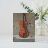 Bird Song Briefkaart (Staand voorkant)