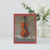 Bird Song Briefkaart (Staand voorkant)