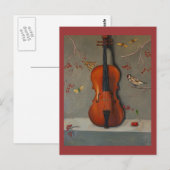Bird Song Briefkaart (Voorkant / Achterkant)