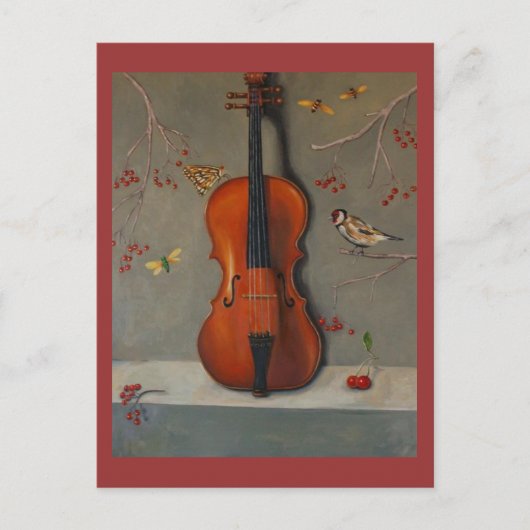 Bird Song Briefkaart (Voorkant)