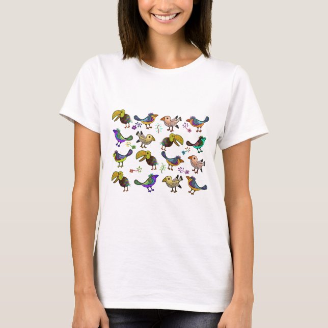 Bird Song T-shirt (Voorkant)
