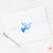 Bird Square Sticker (Envelop)