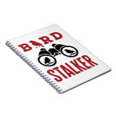 Bird Stalker Birdwatch Bird Watcher Watcher Notitieboek (Rechterzijde)