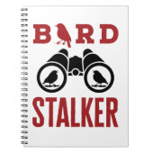 Bird Stalker Birdwatch Bird Watcher Watcher Notitieboek (Voorkant)