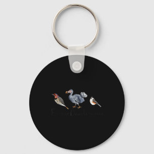 Bird Subtle Flicker Dodo Titmouse Sleutelhanger