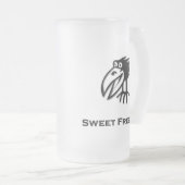 Bird Sweet Freedom Matglas Bierpul (Voorkant rechts)