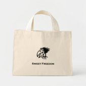 Bird Sweet Freedom Mini Tote Bag (Voorkant)