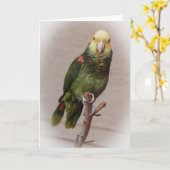 Bird Sympathy Card Kaart (Gele Bloem)