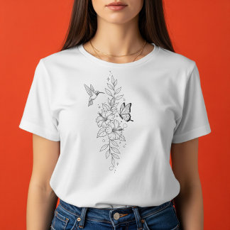 Bird T Shirt, Bird Lover Shirt, Nature Shirt, T-shirt