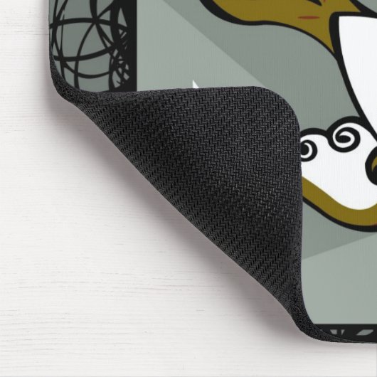 Bird Tattoo Mousepad Muismat (Hoek)