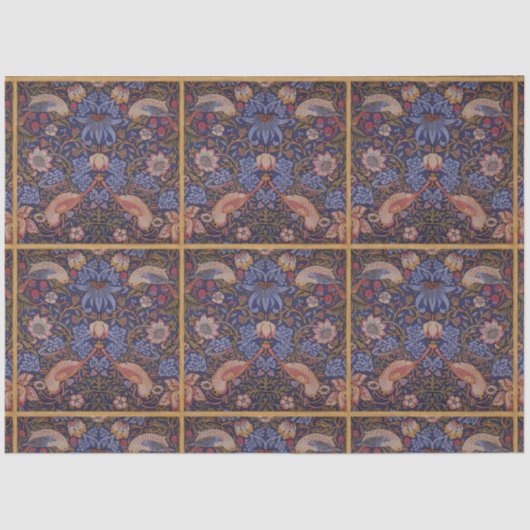 Bird Tegel Design Decoupage Tissue Paper Tissuepapier (Voorkant)