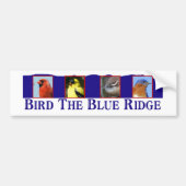 Bird the Blue Ridge Bumpersticker (Voorkant)