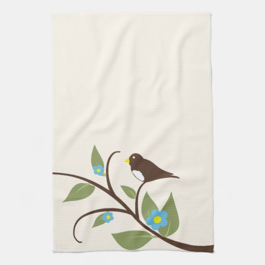 Bird Theedoek (Verticaal)