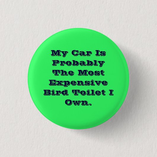 Bird Toilet Button (Voorkant)