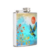 Bird Tree Sun Heupfles (Rechts)