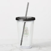 Bird Tumbler Birdhouse Acryl Drinkbeker (Achterkant)