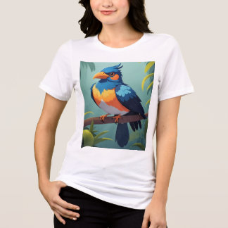 Bird UK T-shirt416z Tri-Blend Shirt