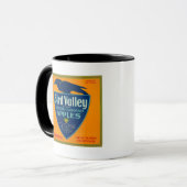 Bird Valley Apple Crate LabelWatsonville, CA Mok (Voorkant links)