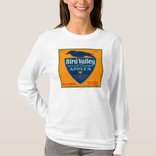 Bird Valley Apple Crate LabelWatsonville, CA T-shirt