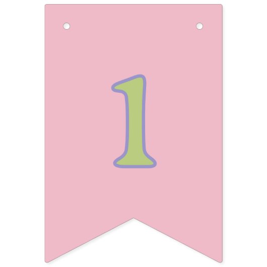 Bird Verjaardag nummer banner (Tweede vlag)