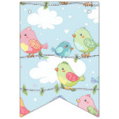 Bird Verjaardag nummer banner (Eerste vlag)