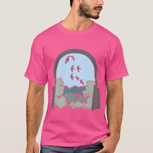 Bird vrienden cadeau t-shirt (Voorkant)
