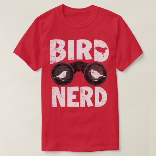 Bird Watcher Bird Lover T-shirt (Design voorkant)