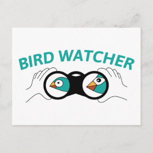 Bird Watcher Briefkaart