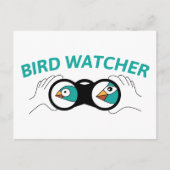 Bird Watcher Briefkaart (Voorkant)