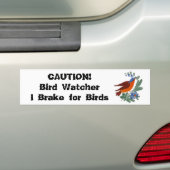 Bird Watcher Bumpersticker (Op auto)