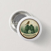 Bird Watcher Explorer | Kids Outdoor Award Ronde Button 3,2 Cm (Voorkant /achterkant)