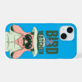 Bird Watcher Hobby birdwatching wildlife observer iPhone 15 Case (Achterkant horizontaal)