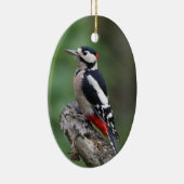 Bird Watcher Keramisch Ornament (Rechts)